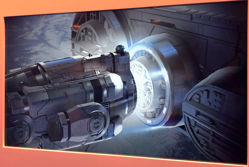 I guess this how guests get too and from Batuu’s surface to docking bays on the Halcyon.